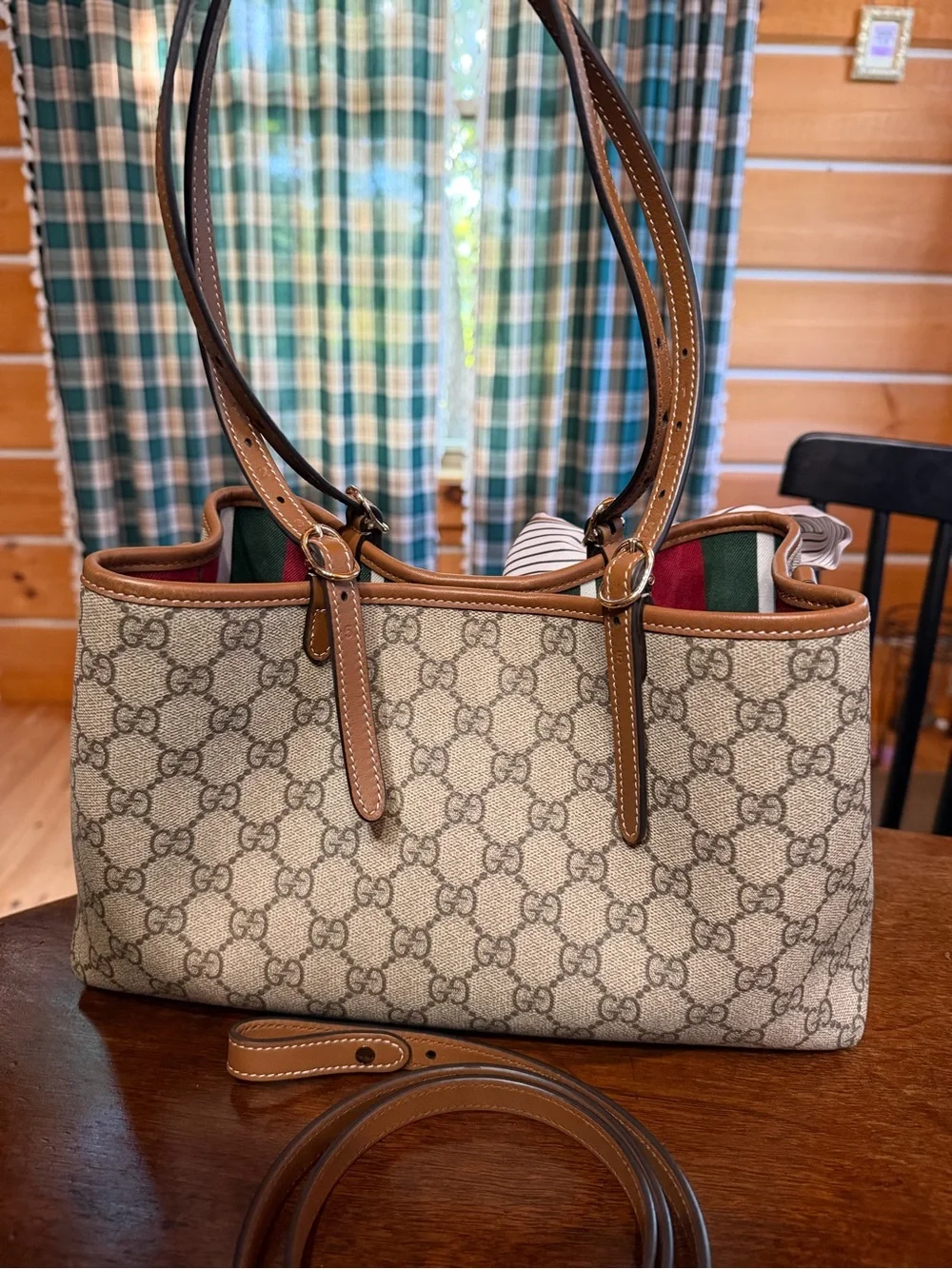 Gucci Medium Emblem Tote
